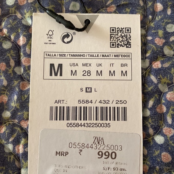 ZARA - Full sleeved crop top - Picture 4 of 4